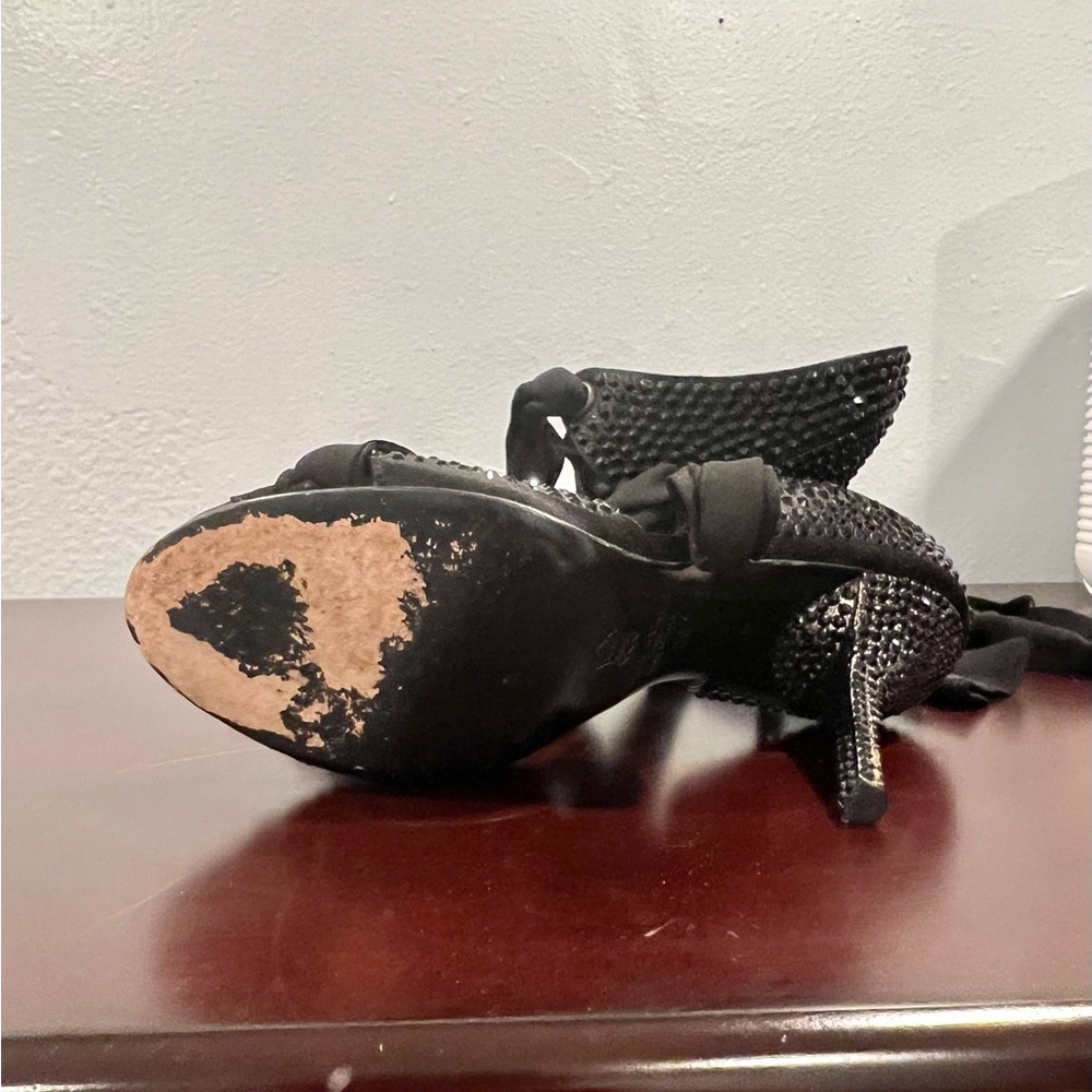 Designer Rhinestone Heels - Picture 3 of 8